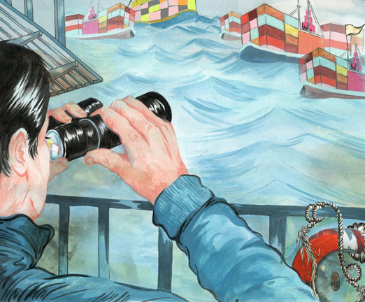 levy creative management, kyung soon park, illustration