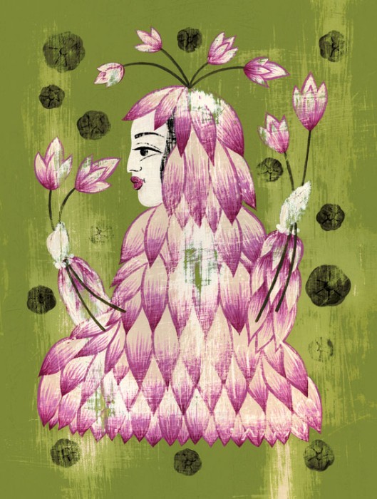 levy creative management, christopher nielsen, luerzers archive, goddess rhada, conceptual illustration