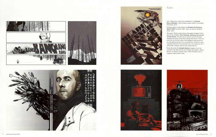 levycreative_kako_communicationarts.jpg levy creative management, kako, communincation arts interview, advertising annual 51, brazilian illustrator