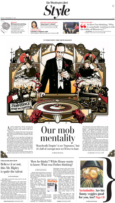 levy creative management, kako, the washington post, boardwalk empire, illustration